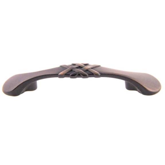 P-83063.10B Braided Pull 3" Oil Rubbed Bronze