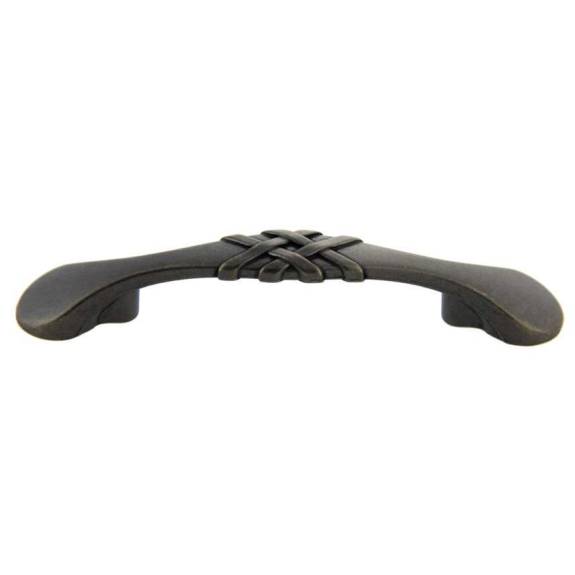 P-83063.DACM Braided  Pull 3" Weathered Black