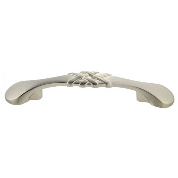 P-83063.SN Braided Pull 3" Satin Nickel