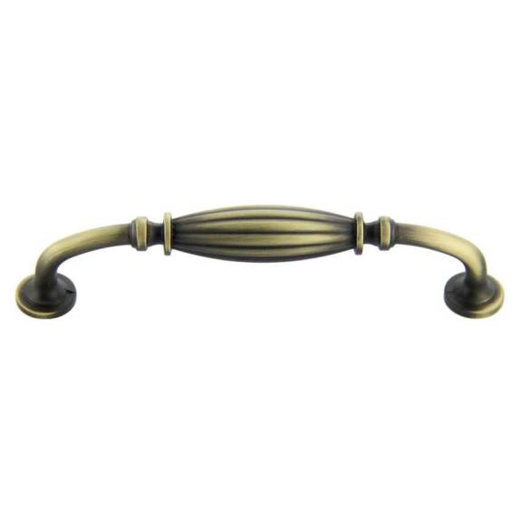 P-86718.ABSB Deco Pull 128MM Antique Satin Brass