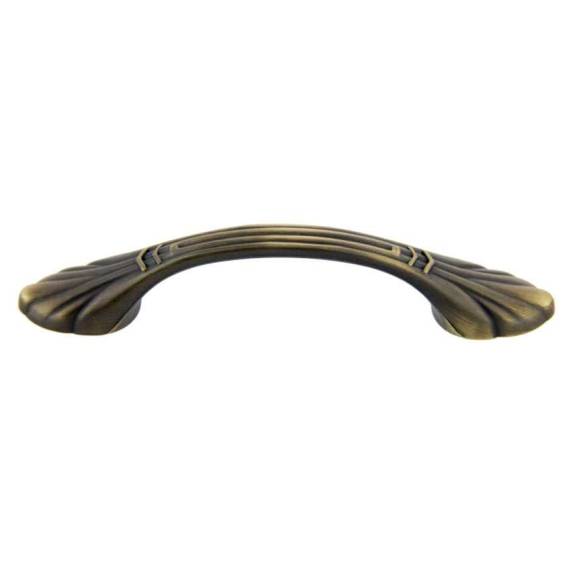 P-86765.ABSB Deco Pull 3" Antique Satin Brass