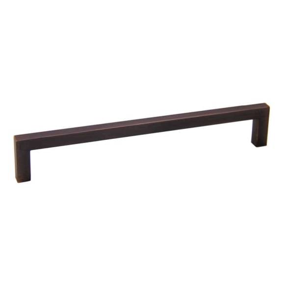 P-87229.10B Modern Square Pull 192MM Oil Rubbed Bronze