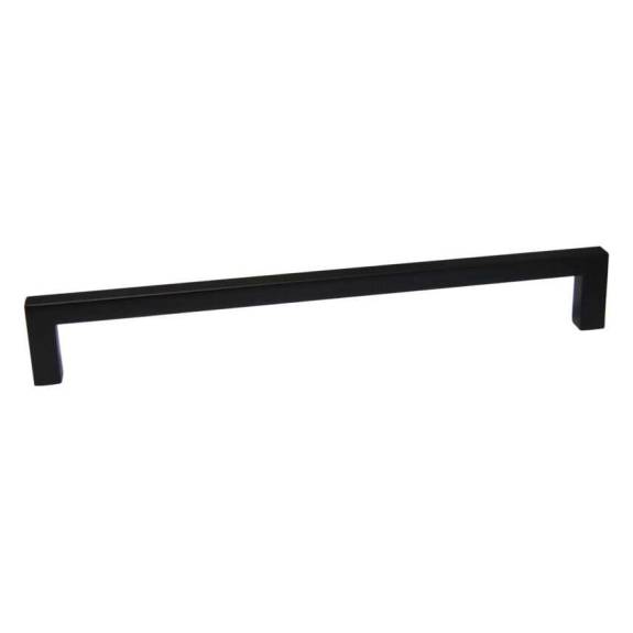 P-87300.BK Modern Square Pull 224MM Matte Black