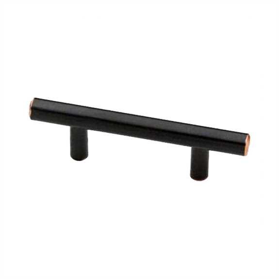 P01011-VBC-C Cabinet Bar 2-1/2'' Pull - Bronze with Copper Highlights