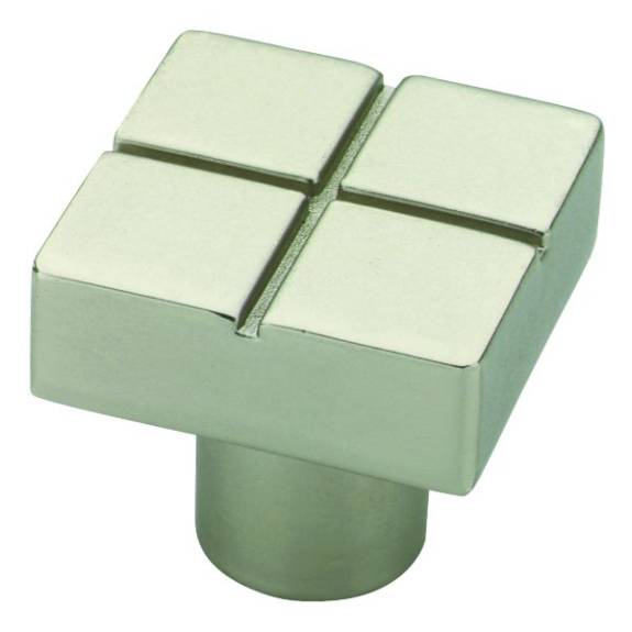 P03134-MN-C Tile 1-1/8'' Knob - Matte Nickel