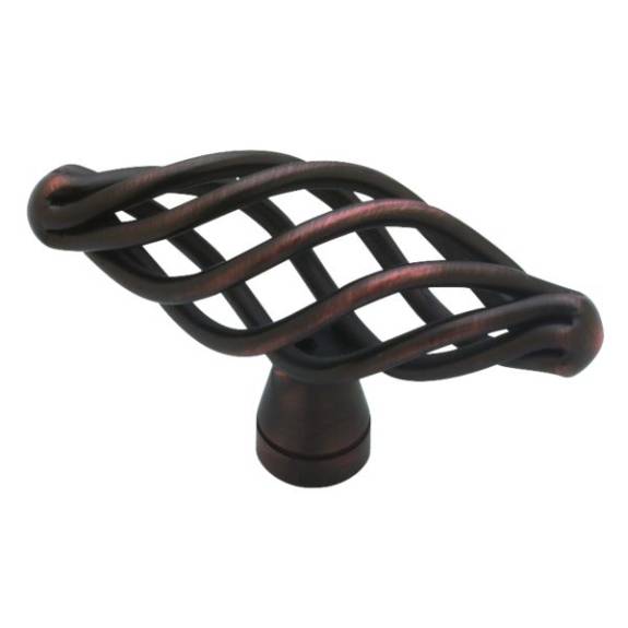 P0528A-VBR-C Birdcage 2-1/2'' Knob - Bronze with Copper Highlights