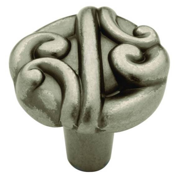 P16594C-AI-C Calligraphy 1-3/16'' Knob - Antique Iron