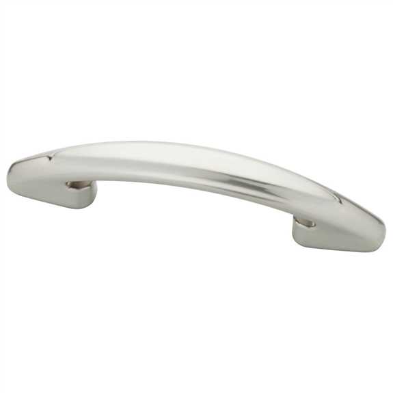 P20400-SN Large Ovals 3 or 3-3/4'' Dual Mount Pull - Satin Nickel