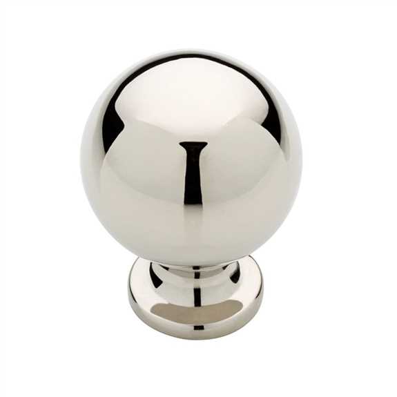 P21108-PN-C Antique 1-1/8'' Knob - Polished Nickel