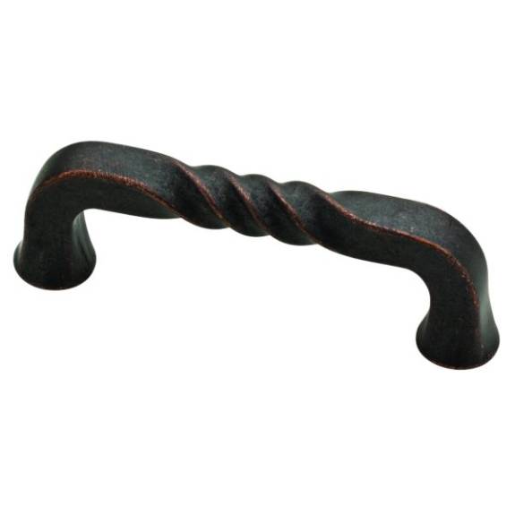 P27604-STB-C Ironcraft Rustic 3'' Pull - Statuary Bronze