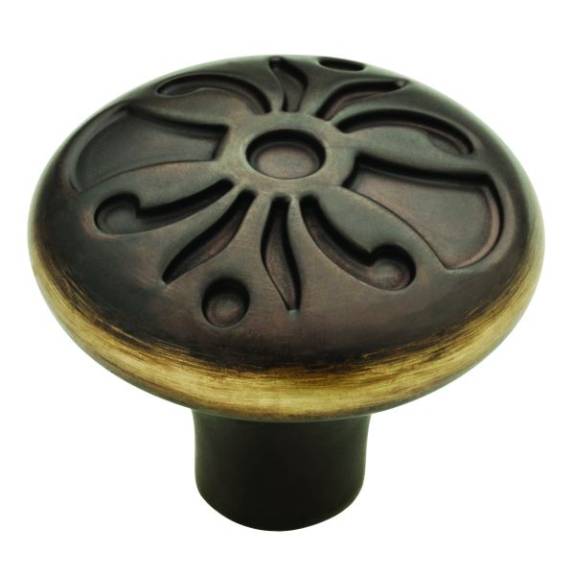 P28119-VBC-C  Augustine 1-5/16'' Knob - Bronze with Gold Highlights