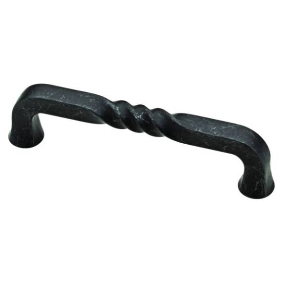 P28376-WI-C Ironcraft Rustic 4" Pull - Wrought Iron