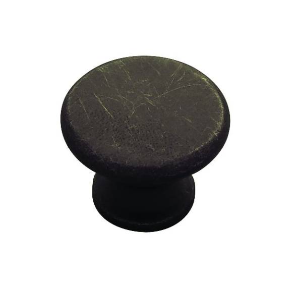 P84061-OB-C Classic 1-3/16'' Knob - Distressed Oil-Rubbed Bronze