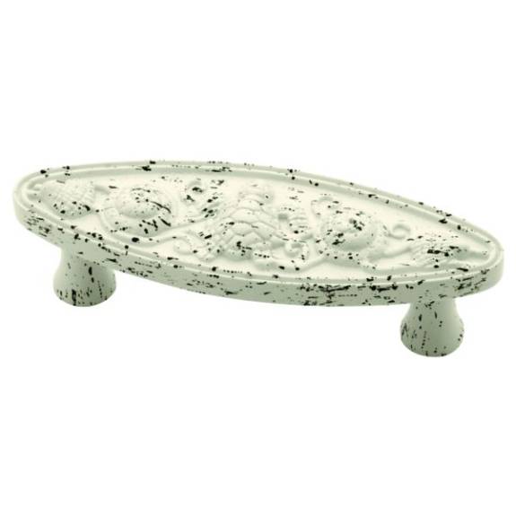 PBF663C-254-C Seaside Oval 3'' Cabinet  Pull - Antique White