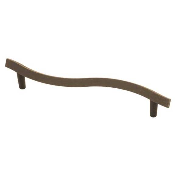 PN0404-OB-C Angular 5-1/16'' Cabinet Pull - Distressed Oil Rubbed Bronze