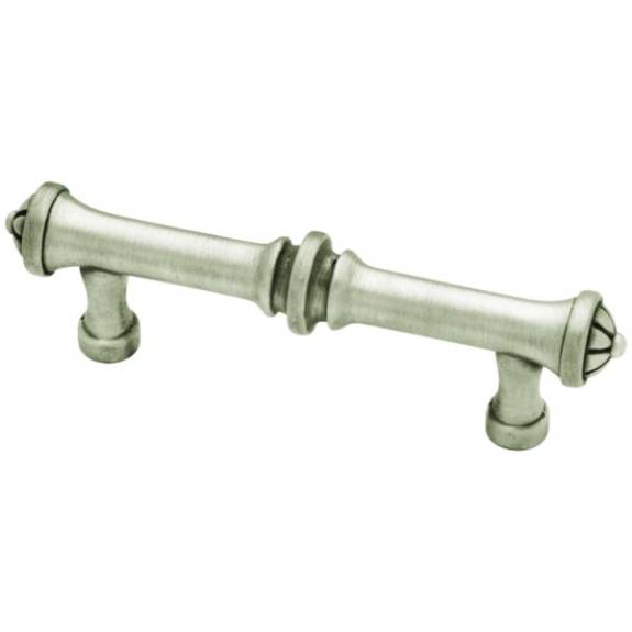 PN1293-BSP-C French Tassel 3'' Cabinet Pull - Brushed Satin Pewter