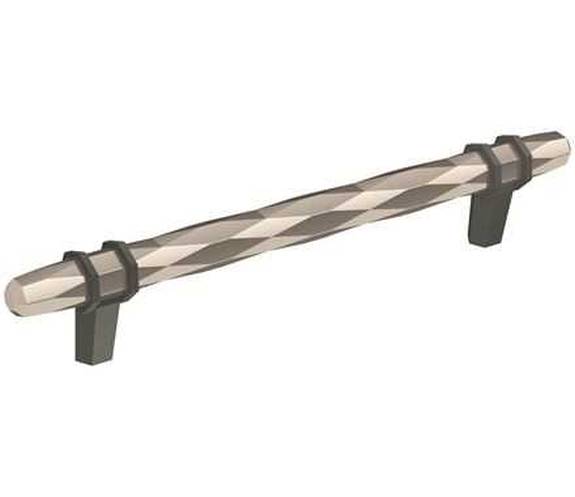 BP-36650-PNBBR London 6-5/16'' Pull - Polished Nickel/Black Bronze