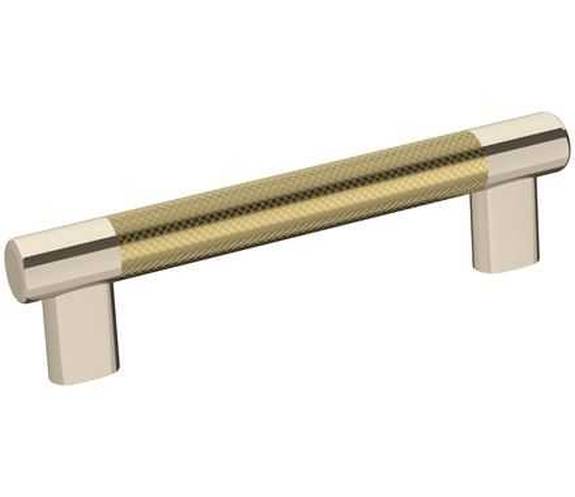 BP-36558-PNBBZ Esquire 5-1/16" Pull - Polished Nickel/Golden Champagne