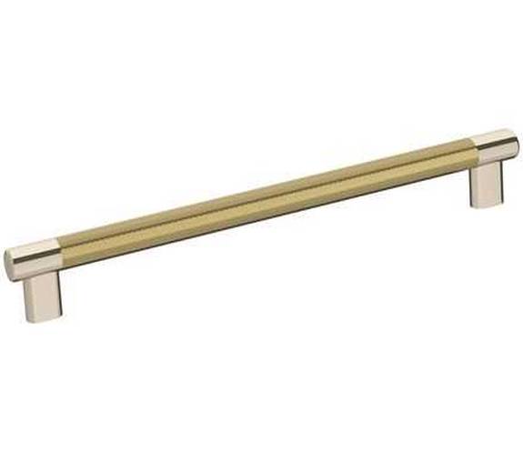 BP-36560-PNBBZ Esquire 10-1/16" Pull - Polished Nickel/Golden Champagne