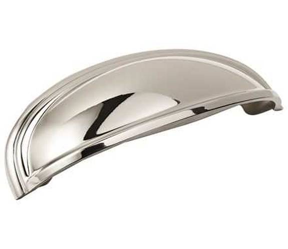 BP-36640-PN Ashby 4" Cup Pull - Polished Nickel