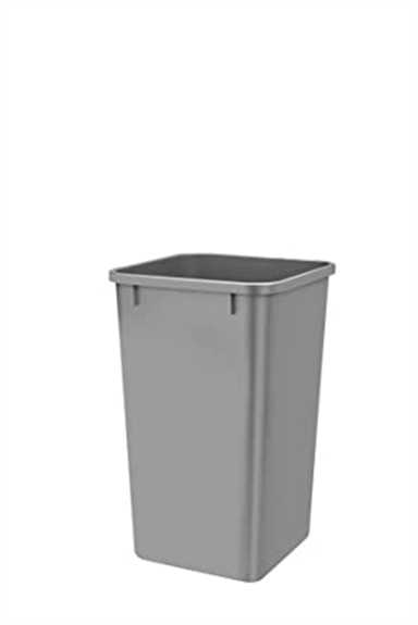 RV-1024-17-10 27 QT Waste Container Silver
