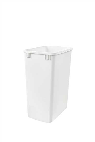 32 QT White Waste Container