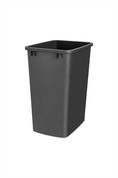 35 Quart Replacement Waste Container Black