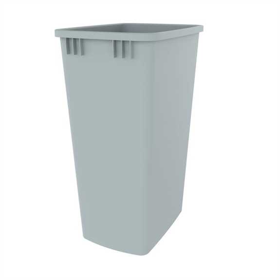 V2 50 Quart Appliance Gray Waste Container