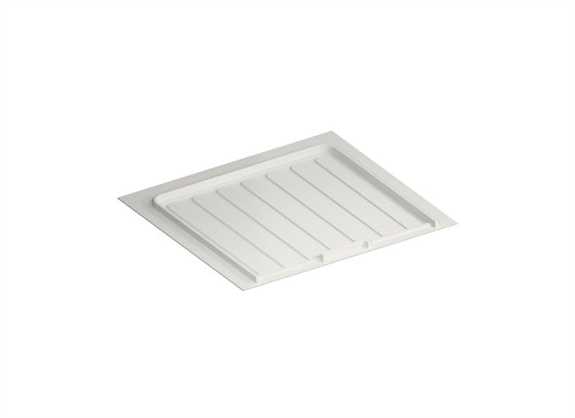 White Rigid Vanity Sink Base Drip Tray 21" - 24"