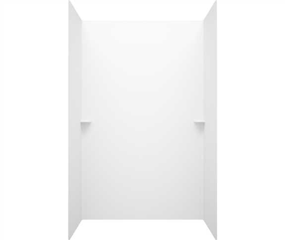 Swanstone Shower Wall Kit SK-366296 White