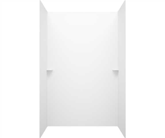 Swanstone Bath Wall Kit -60-3 White