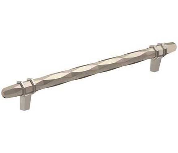 BP-36663-G1026 London 8" Pull - Satin Nickel/Polished Chrome