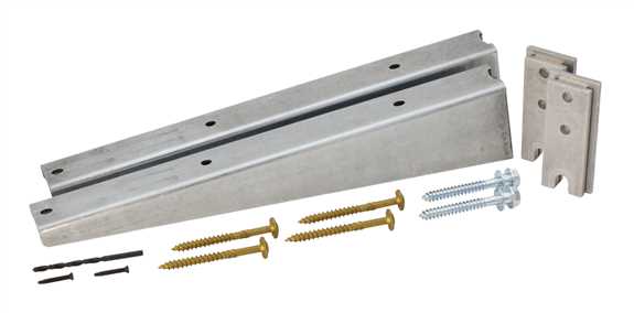 18" Float Shelf Brackets  1000 Lbs Rated