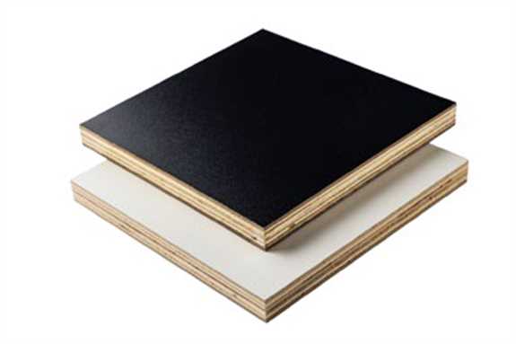 18mm 48.5 x 96.5 Black Melamine G2S VC Ply