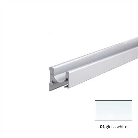 Syma16 Profile Handle - Gloss White -105 1/8"