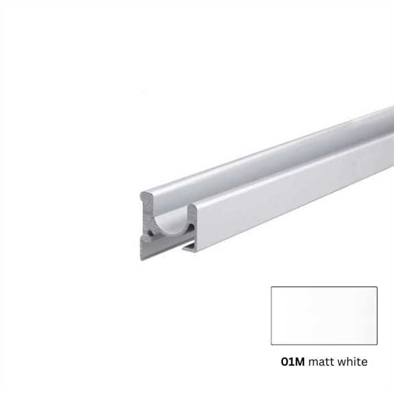 Syma16 Profile Handle - Matte White - 105 1/8"