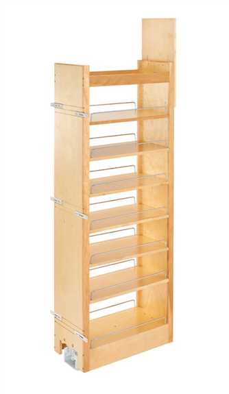 Tall Pantry w/slide (11" W x 43"H)