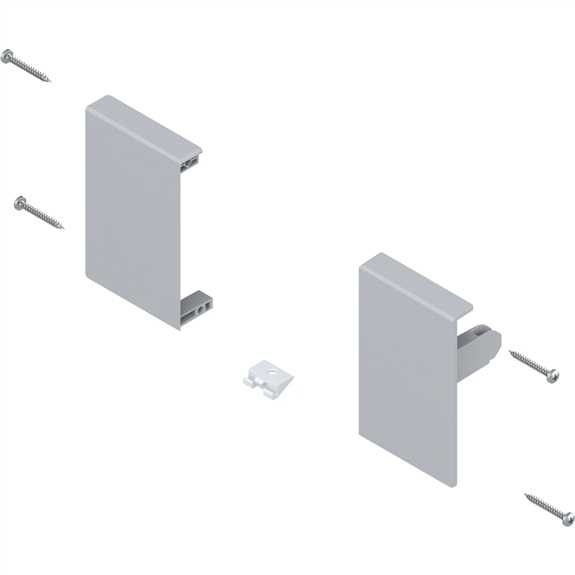 ZIF.71MO (Right & Left) FF Bracket Tandembox - Grey