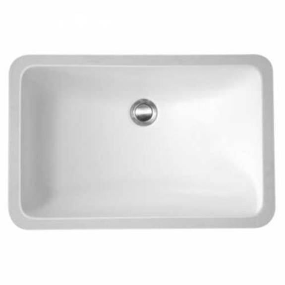 A-309 White Undermount Vanity Sink