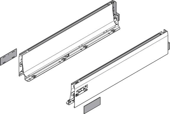 378L2702SA2 Intivo 11" Drawer Profile Silk White