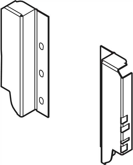 Z30B000S.04 Antaro/Intivo Nickel Back Fixings