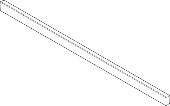 ZR7.1080U Legrabox Cross Gallery Rail -  Orion Grey Matte
