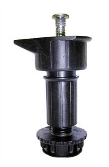 Leg Leveler Screw-On Adjustable - Black