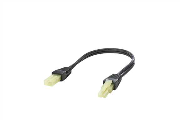 10'' Black LED Pockit 120 L/M Link Cord