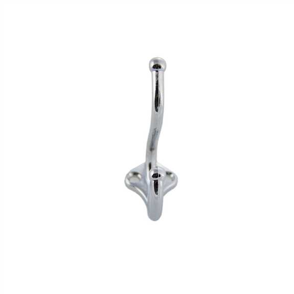 CH-81160.PC Vertical Double Coat Hook Polished Chrome