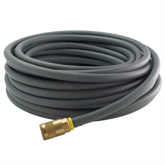 Hose 1/4" x 50ft w/ 1/4" Coupler/Plug