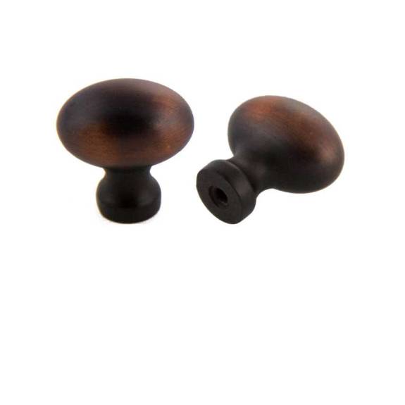 K-83990.10B Football Knob 1-1/4" Oil Rubbed Bronze