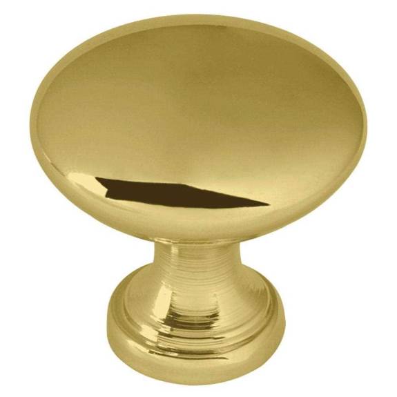 P11747V-PB-C Garrett 1-1/4" Knob - Polished Brass