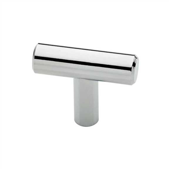 P01025-PC-C Cabinet Bar Knob 1-5/8" - Polished Chrome