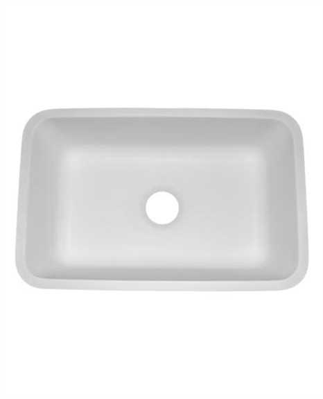AK2615 Rectangle Sink Calm White